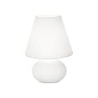 ROSSINI - RSSP.10850-30 LAMPADA DA TAVOLO IN VETRO BIANCO SATINA