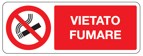 OCMEI SRL - OCMP002-820-A CART.350X125MM VIETATO FUMARE