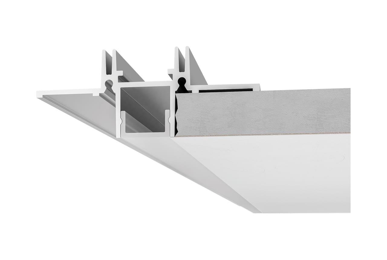 BELFIORE SRL - NVTP002D-00-A Profili in ALUMITE con sistema di incasso rapido abbinabile a strip LED 9010.