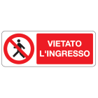 OCMEI SRL - OCMP004-705-AD ETIC.ADES.350X125MM VIETATO L ING