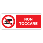 OCMEI SRL - OCMP010-779-AD ETIC.ADES.350X125MM VIETATO TOCCA