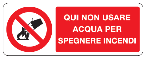 OCMEI SRL - OCMP011-749-AD ETIC.ADES.350X125MM QUI NON USARE