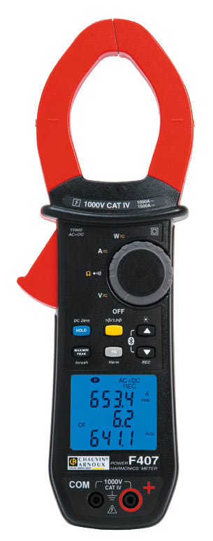 A.M.R.A. SPA - AMRP01120947 CHAUVIN ARNOUX F407 MULTIMETRO A PINZA A