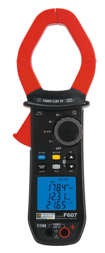 A.M.R.A. SPA - AMRP01120967 CHAUVIN ARNOUX F607 MULTIMETRO A PINZA A
