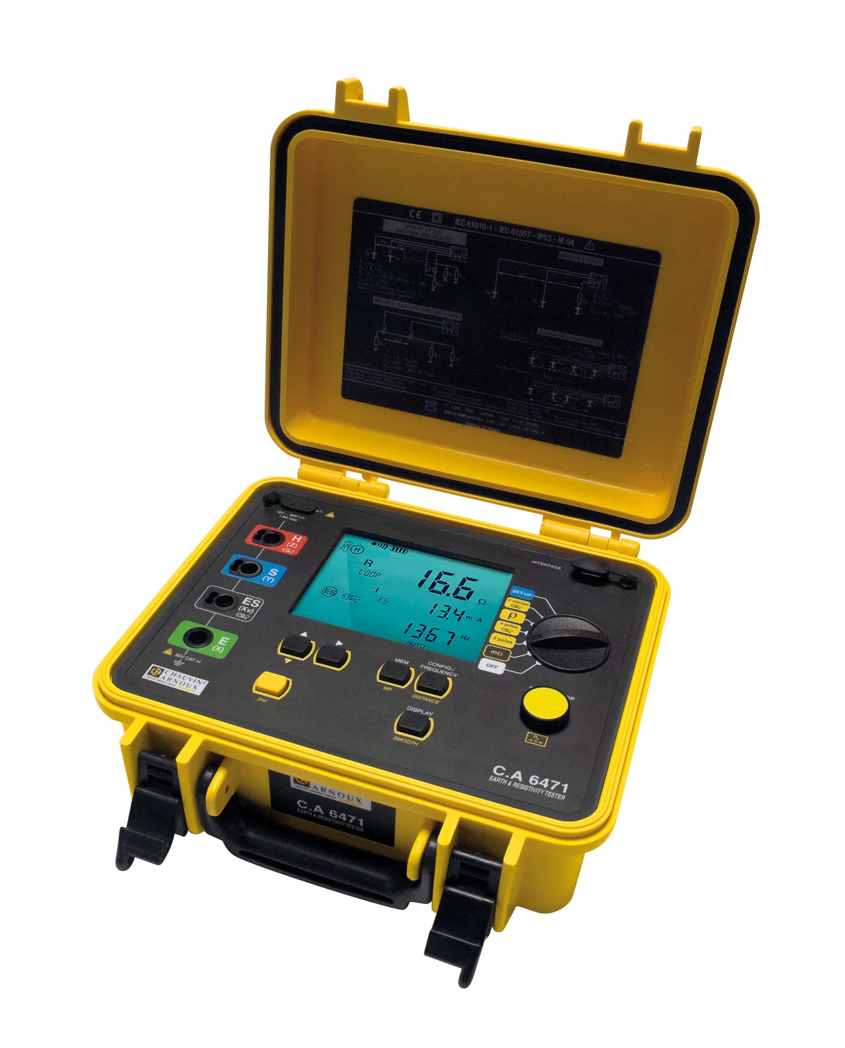 A.M.R.A. SPA - AMRP01126505 CHAUVIN ARNOUX CA 6471 TESTER DI TERRA