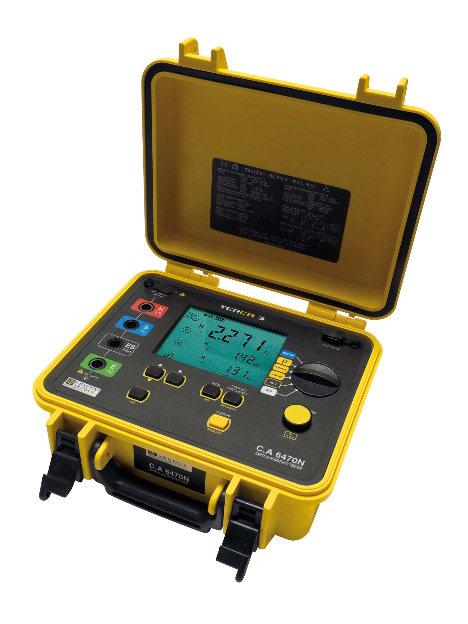 A.M.R.A. SPA - AMRP01126506 CHAUVIN ARNOUX CA 6470N TESTER DI TERRA