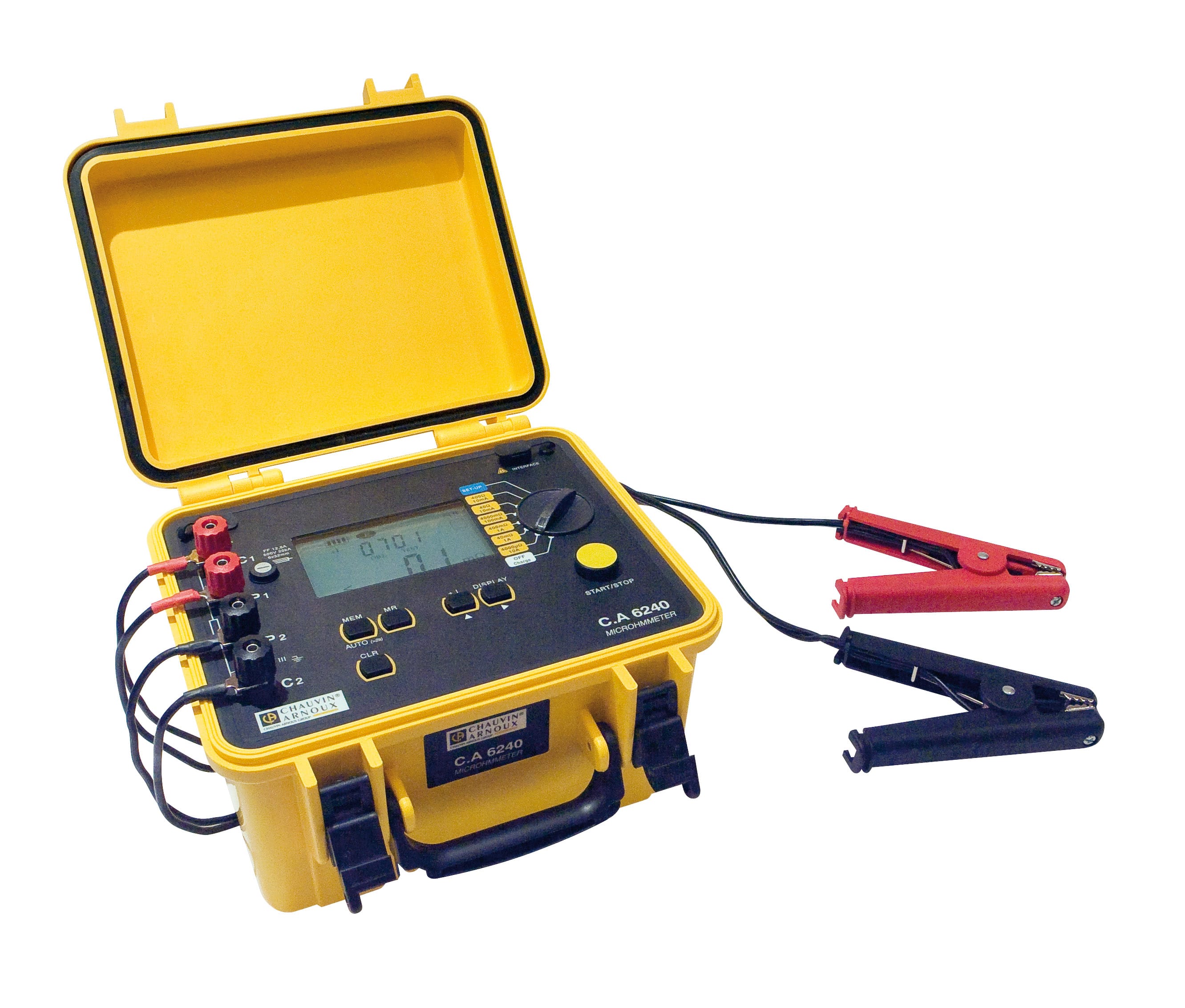 A.M.R.A. SPA - AMRP01143200 CHAUVIN ARNOUX CA 6240 MICROHMMETRO 10A