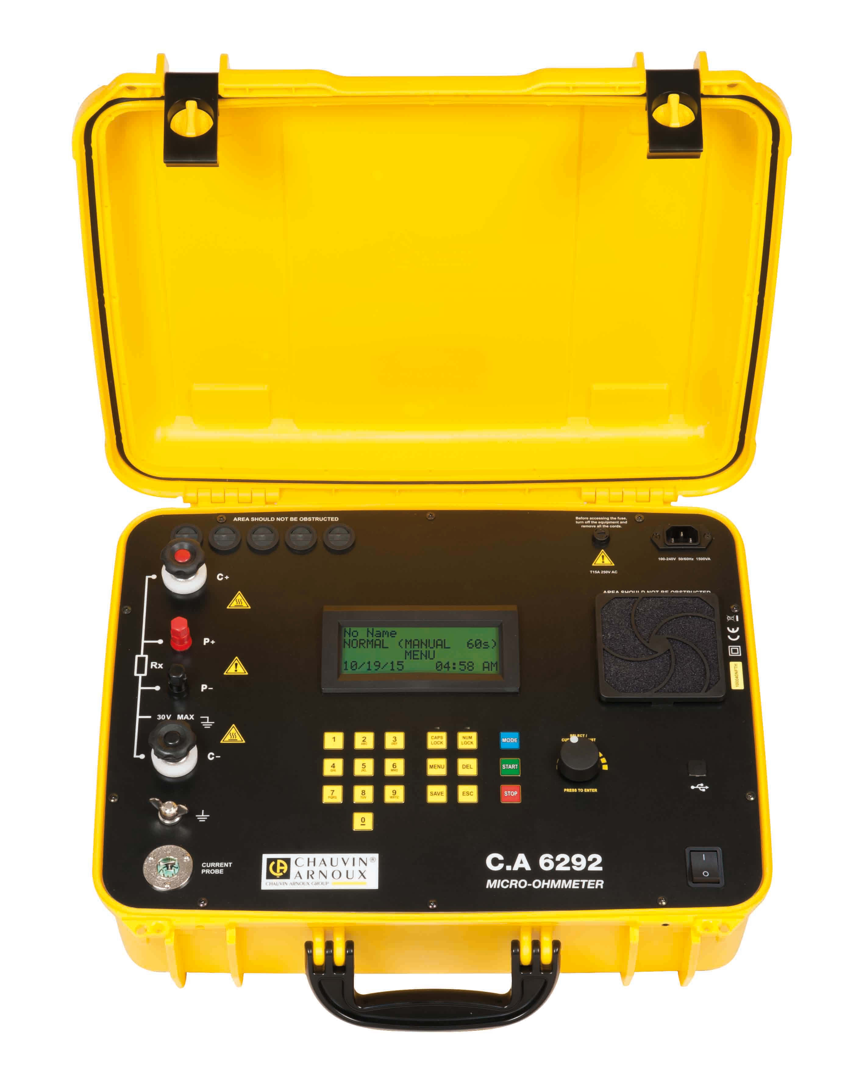 A.M.R.A. SPA - AMRP01143300 CHAUVIN ARNOUX CA 6292 MICROHMMETRO 200A