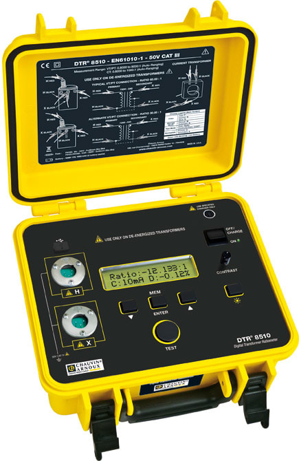 A.M.R.A. SPA - AMRP01157702 CHAUVIN ARNOUX DTR 8510 RATIOMETRO