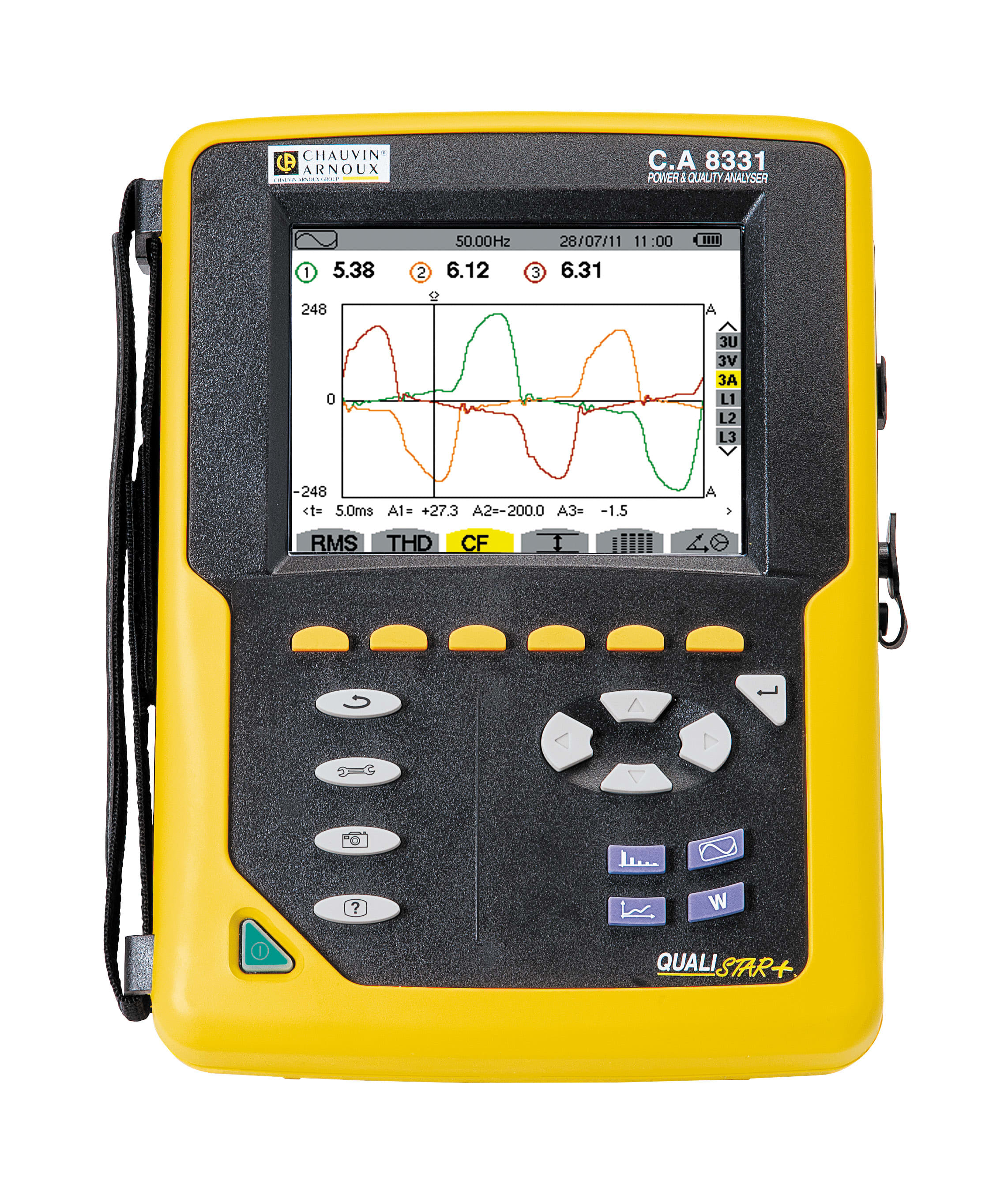 A.M.R.A. SPA - AMRP01160511 CHAUVIN ARNOUX CA 8331 ANALIZZATORE RETE