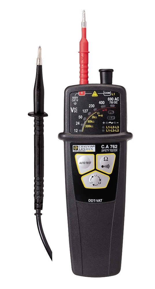 A.M.R.A. SPA - AMRP01191762D CHAUVIN ARNOUX CA 762 TESTER TENSIONE AC