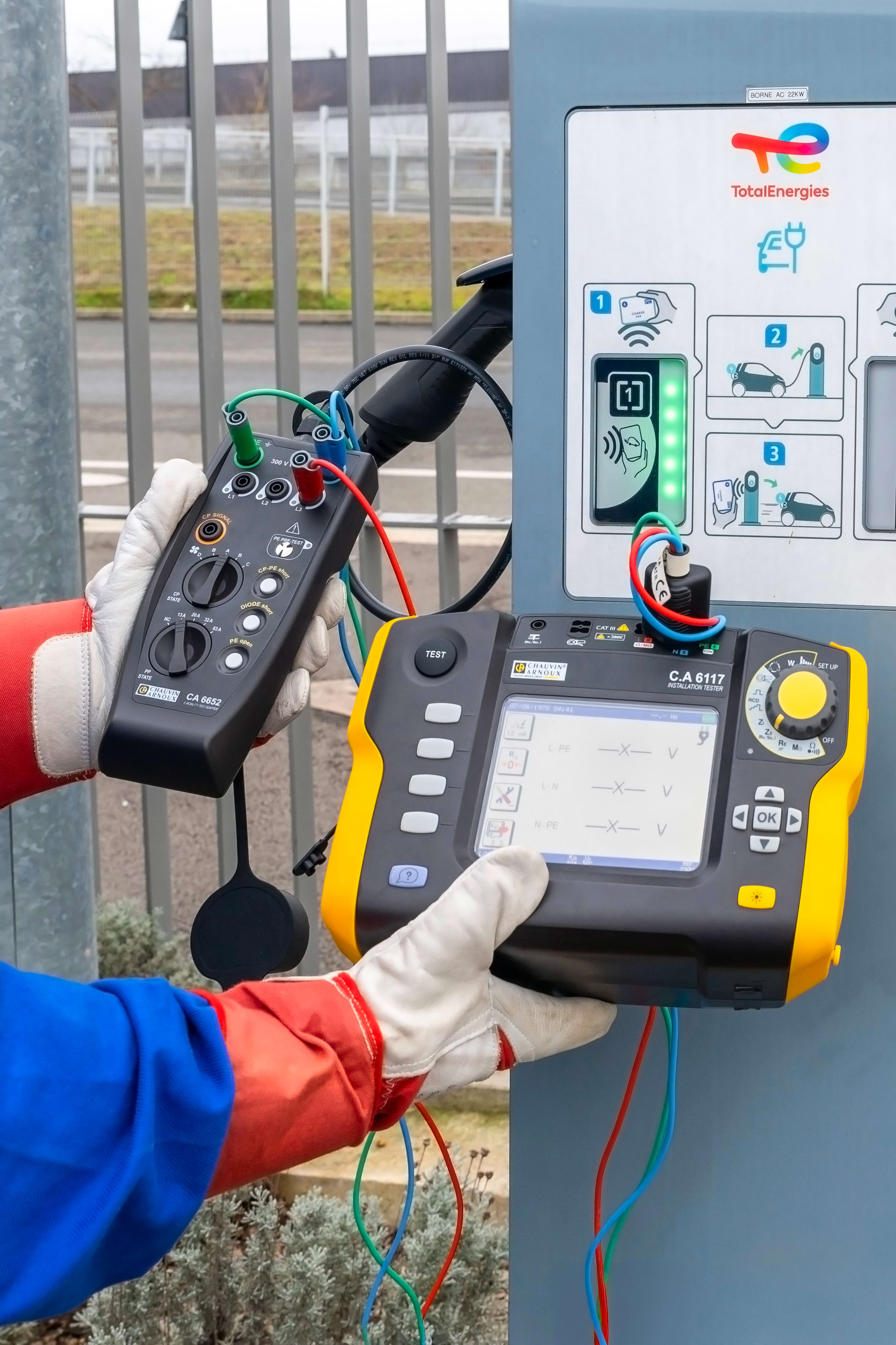 A.M.R.A. SPA - AMRP01300002 CHAUVIN ARNOUX KITEV CA6652-CA6117-DW-CA