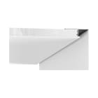 BELFIORE SRL - NVTP015D-00 Profilo in ALUMITE verniciato RAL 9010 opaco con sistema di incasso rapido.