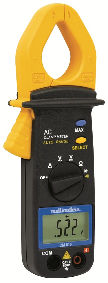 A.M.R.A. SPA - AMRP06232002 CHAUVIN ARNOUX CM610 MULTIMETRO A PINZA