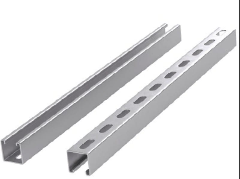 SUN-AGE SRL - USNP100S02-600 PROFILO ZINCATO 41X41X10X2 BARRA DA 6 M.