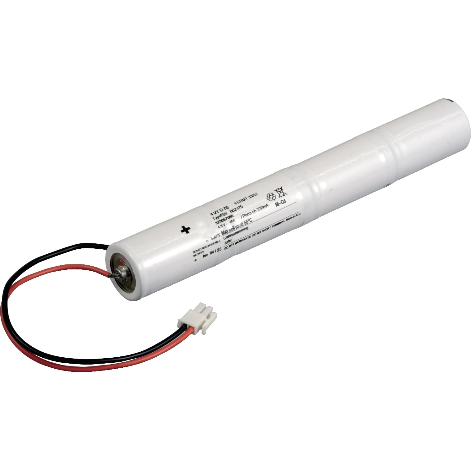 SCHNEIDER ELECTRIC - SNROVA51046E BATTERIA NI-CD 6V 4,5AH BASTONE