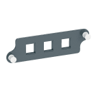 SCHNEIDER ELECTRIC - SNRVDIM155031 PIASTRA 3 LC DUPLEX QUADRATE PER ACTASSI