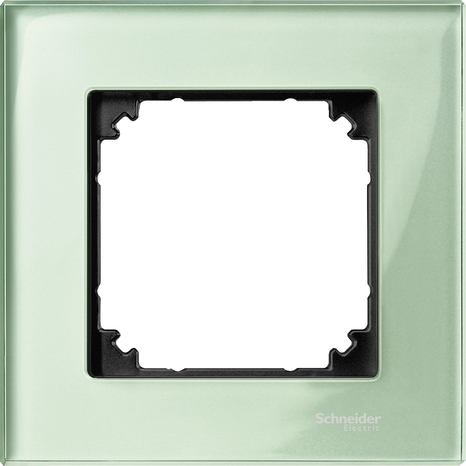 SCHNEIDER ELECTRIC - SNRMTN404104 CORNICE M-ELEGANCE SING.VETRO VERDE
