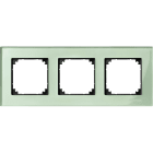 SCHNEIDER ELECTRIC - SNRMTN404304 CORNICE M-ELEGANCE TRIPL.VETRO VERDE