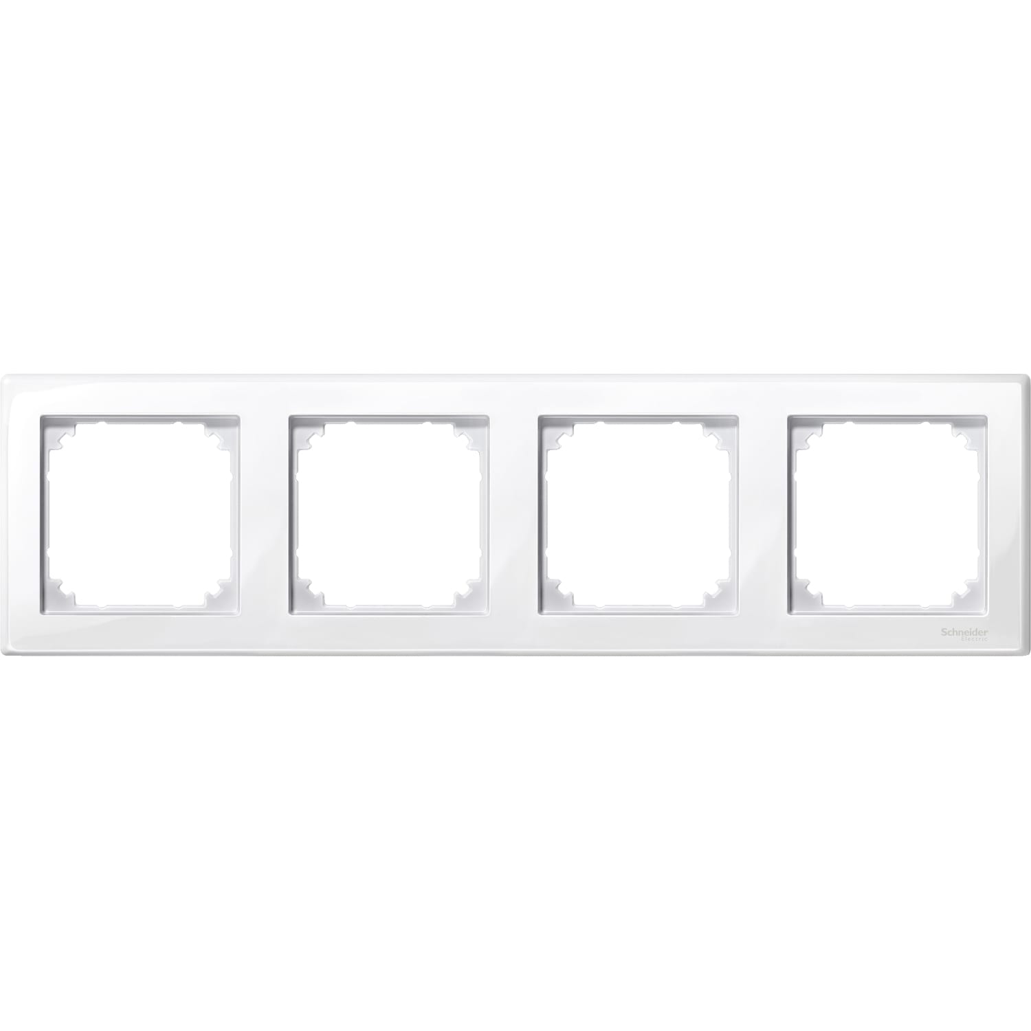 SCHNEIDER ELECTRIC - SNRMTN478419 CORNICE M-SMART QUADR.BIANCOBRIL