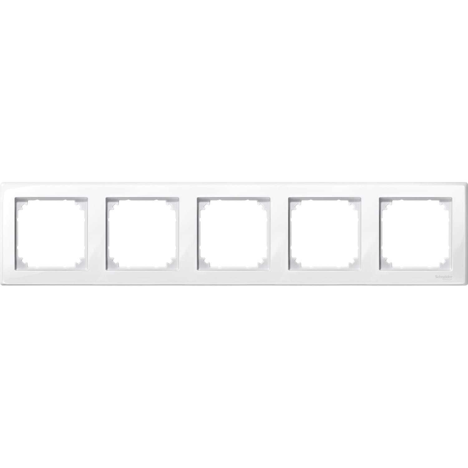 SCHNEIDER ELECTRIC - SNRMTN478519 CORNICE M-SMART QUINT.BIANCOBRIL
