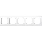 SCHNEIDER ELECTRIC - SNRMTN478519 CORNICE M-SMART QUINT.BIANCOBRIL