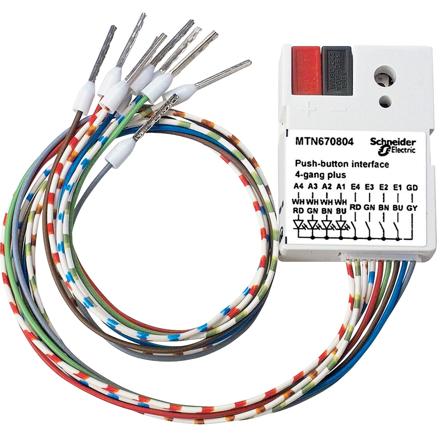 SCHNEIDER ELECTRIC - SNRMTN670804 NTERFACCIA KNX PULSANTI 4 CANALI