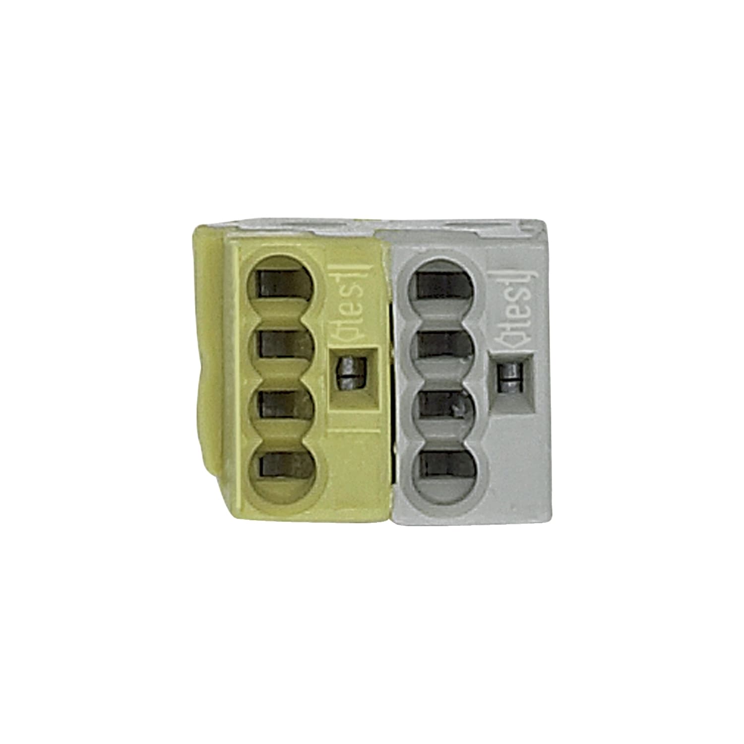 SCHNEIDER ELECTRIC - SNRMTN689702 Morsetto di collegamento bus giallo/bianco