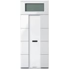 SCHNEIDER ELECTRIC - SNRMTN6214-0319 Pulsantiera multifunzione quadrupla con unità controllo T ambiente bianco pol SM