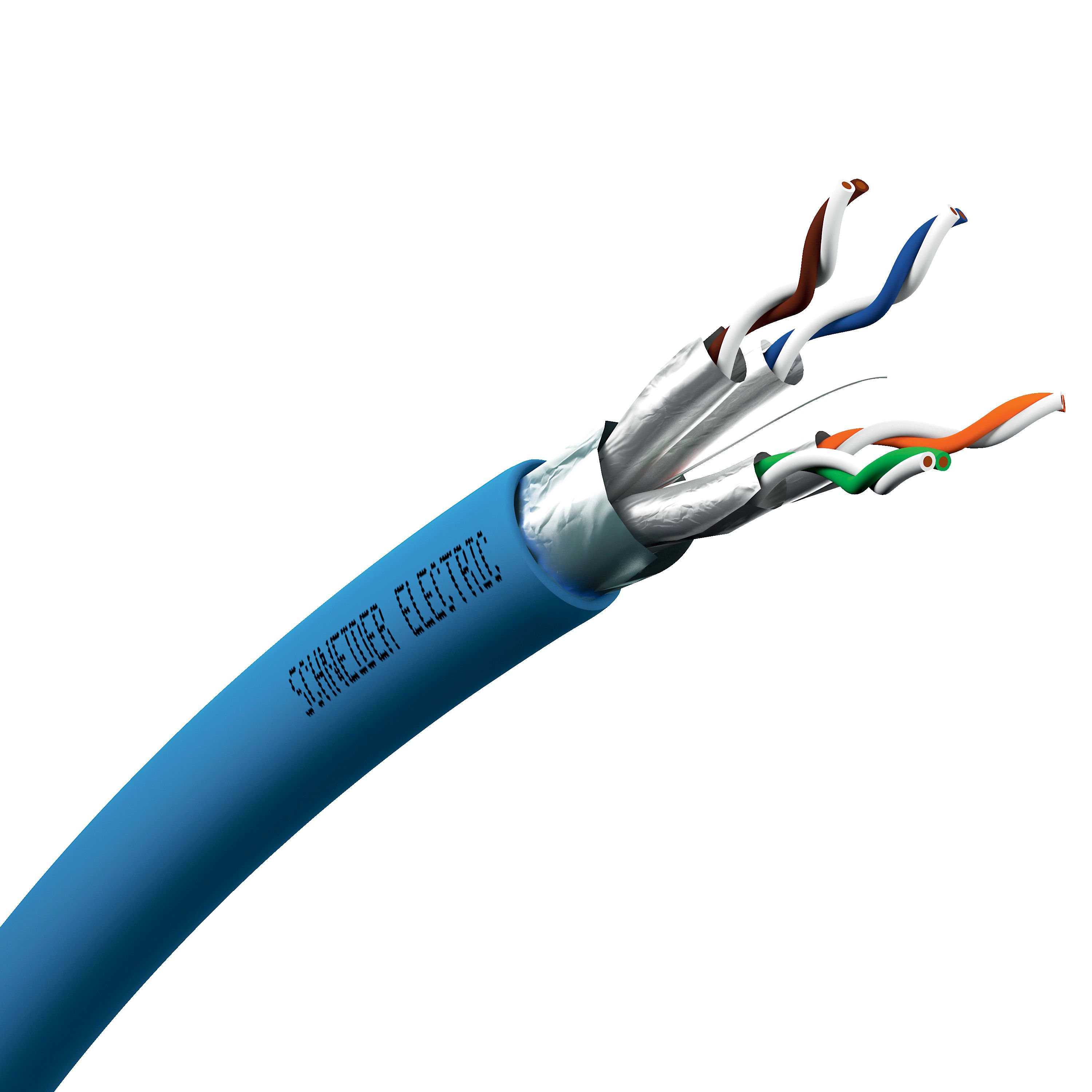 SCHNEIDER ELECTRIC - SNRVDICC64X218 CAVO F/FTP 4P CAT 6A LSFRZH 500M CCA