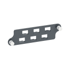 SCHNEIDER ELECTRIC - SNRVDIM155061 PIASTRA 6 LC DUPLEX RETTANGOLARI PER ACT