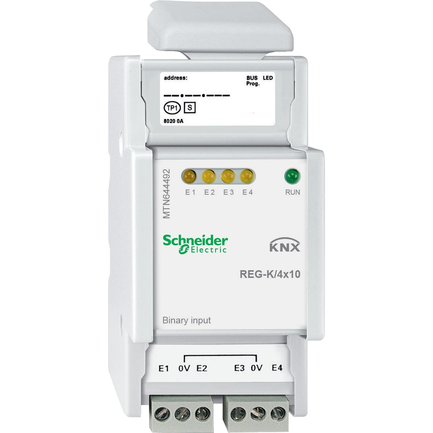 SCHNEIDER ELECTRIC - SNRMTN644492 INGRESSO BINARIO REG-K/4X10