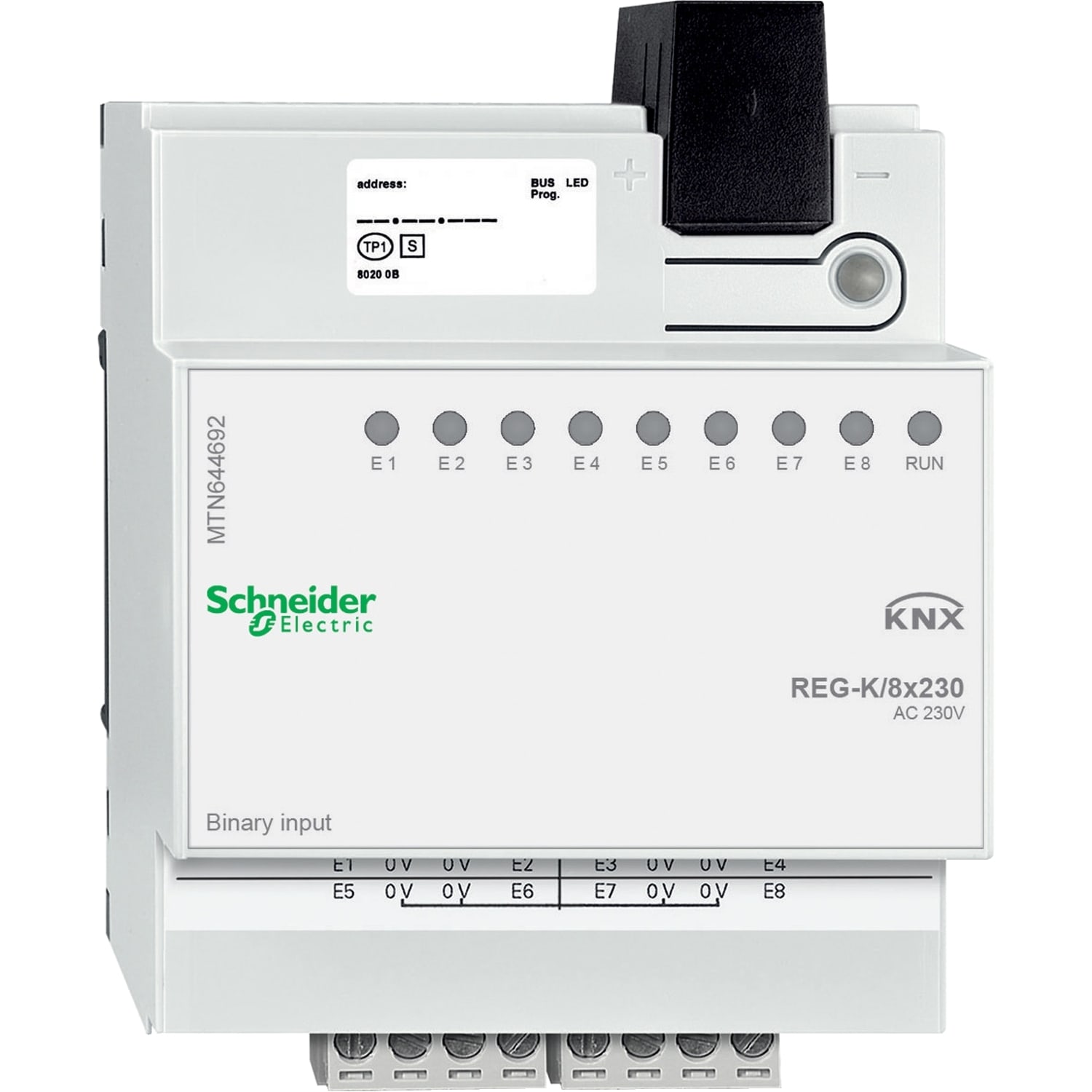 SCHNEIDER ELECTRIC - SNRMTN644692 INGRESSO BINARIO REG-K/8X230