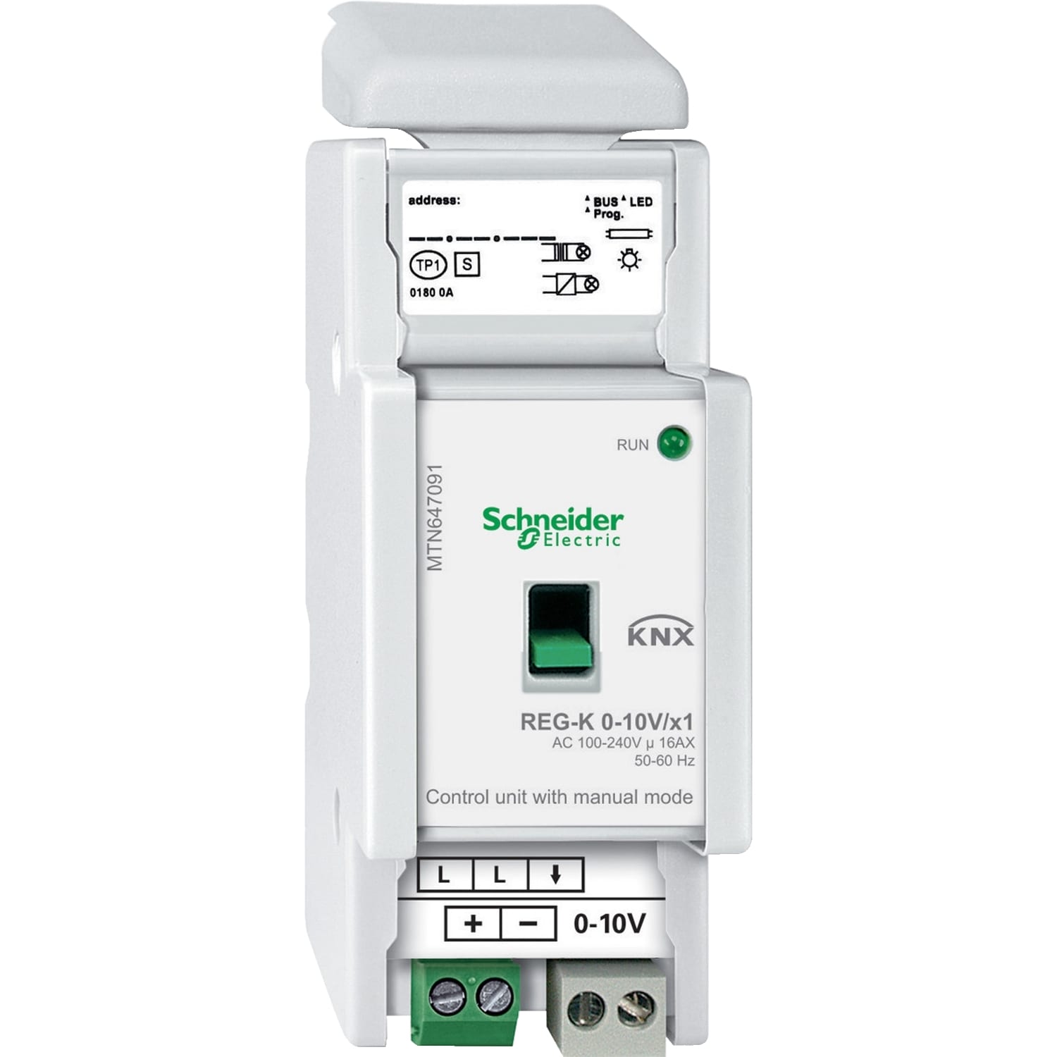 SCHNEIDER ELECTRIC - SNRMTN647091 ATT.0-10 V KNX REG-K/1 CAN.COM.MAN.
