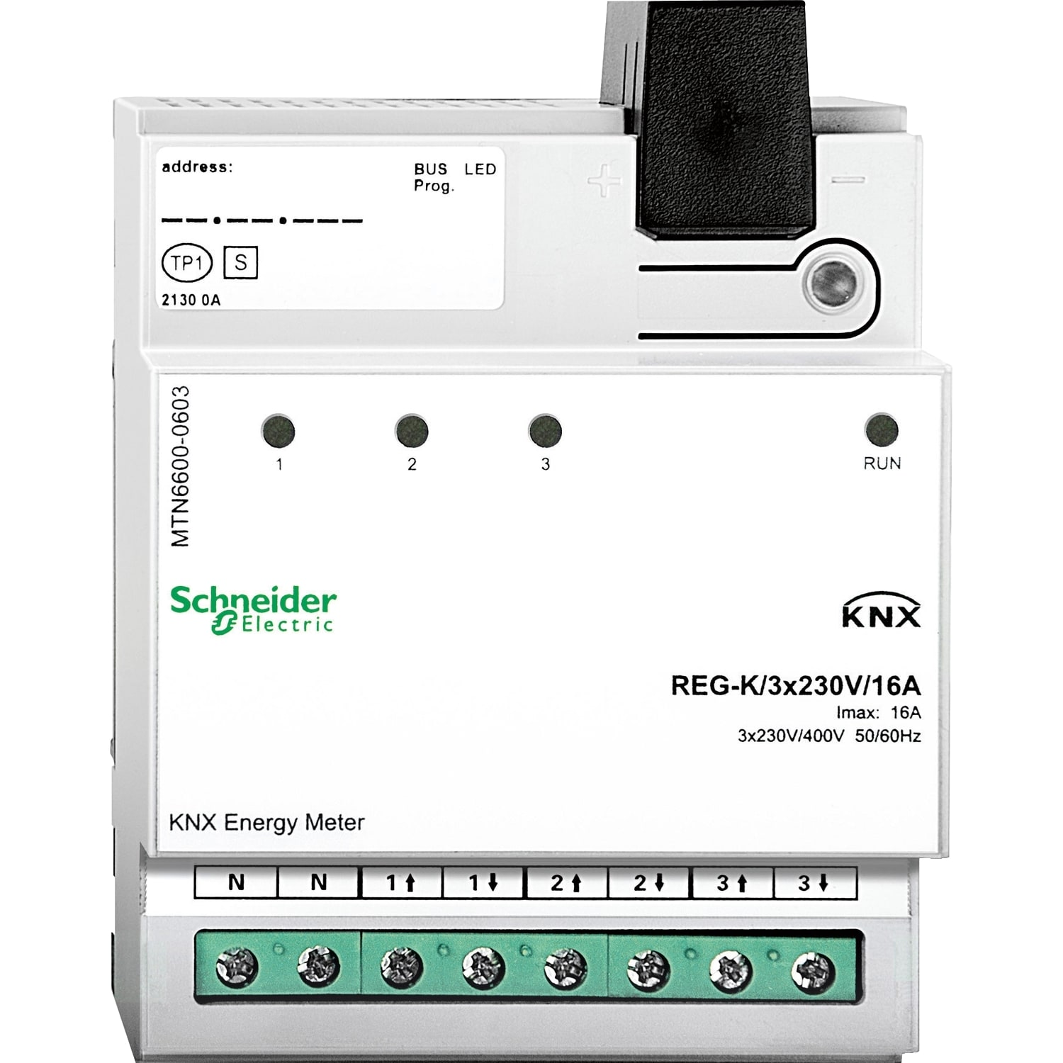 SCHNEIDER ELECTRIC - SNRMTN6600-0603 CONTATORE ENER.KNX, REG-K/3X230V/16A