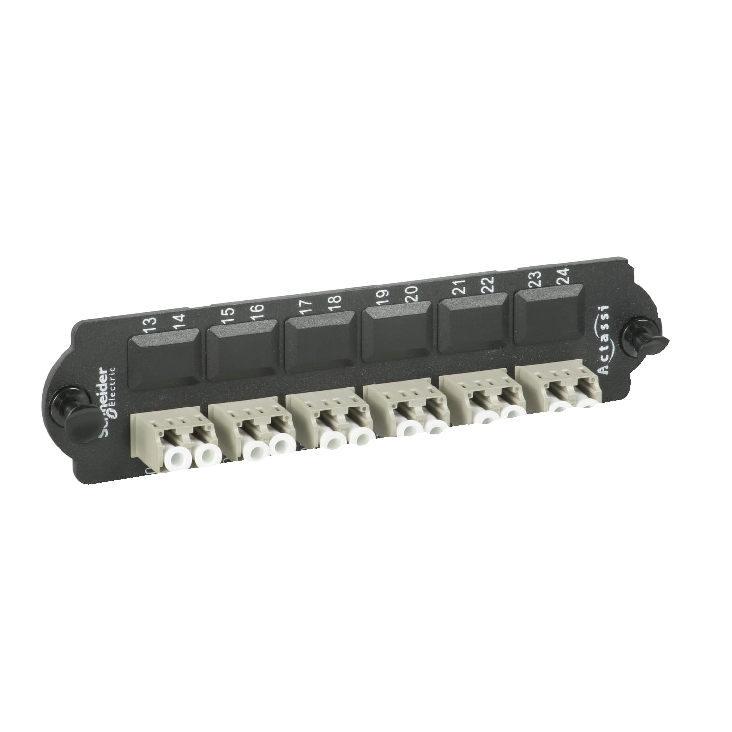 SCHNEIDER ELECTRIC - SNRACTFM1UF2LC6PMM PIASTRA 6 BUSS LC DPX MM