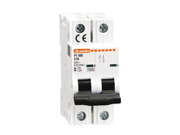 LOVATO - LOVP1MB1NC02 INTERRUTT. MAGNETOTERMICO 1P+N C 2A 6KA