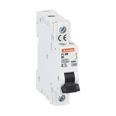 LOVATO - LOVP1MB1PB03 INTERRUTTORE MAGNETOTERMICO 1P B 3A 10KA
