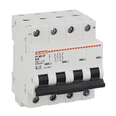 LOVATO - LOVP1MD4PB16 INTERRUTT. MAGNETOTERMICO DC B 16A 5KA