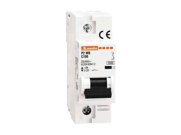 LOVATO - LOVP2MB1PC100 INTERRUTT. MAGNETOTERMICO 1P C 100A 10KA