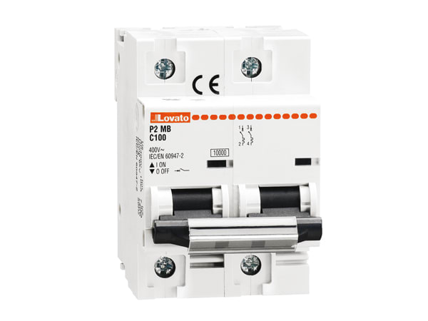 LOVATO - LOVP2MB2PC100 INTERRUTT. MAGNETOTERMICO 2P C 100A 10KA