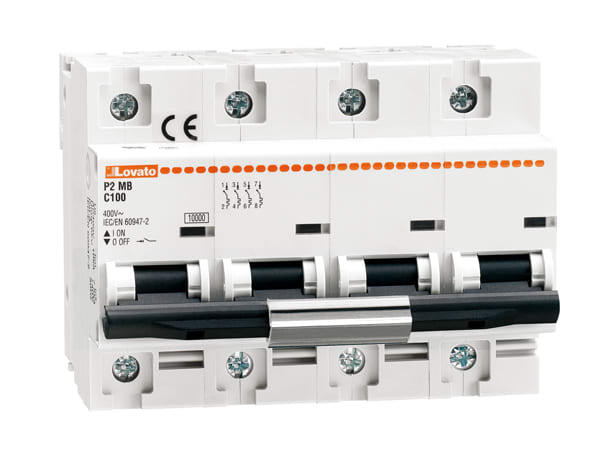 LOVATO - LOVP2MB4PD125 INTERRUTT. MAGNETOTERMICO 4P D 125A 10KA