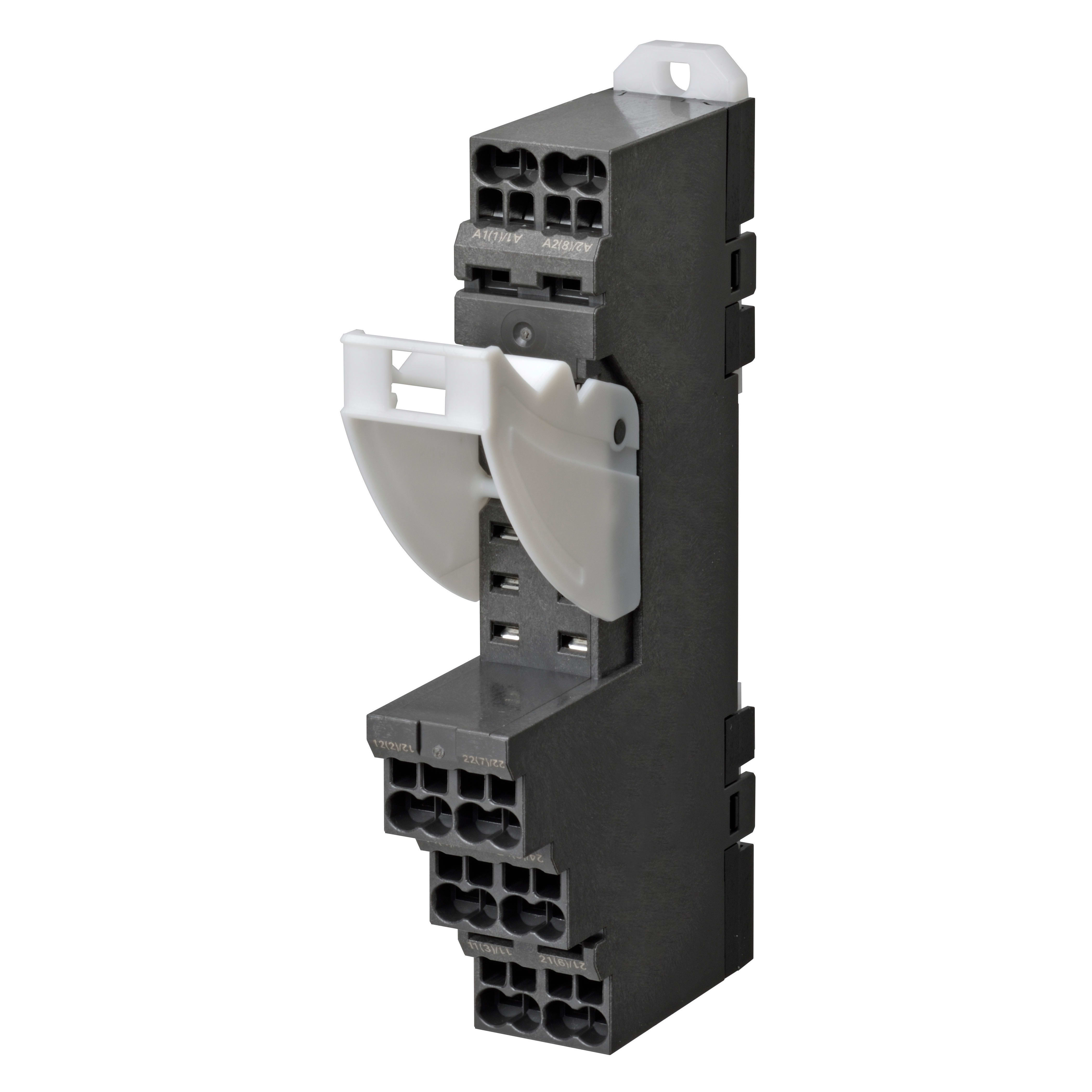 OMRON - OMRP2RF08PU ZOCCOLO P2RF,GUIDA DIN, PUSH-IN PLUS
