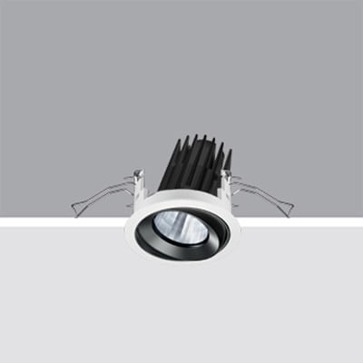 IGUZZINI ILLUMINAZI - IGZ3.P355.743.0 LASER TONDO D=75 ORIEN.FRAME LED WARM 27
