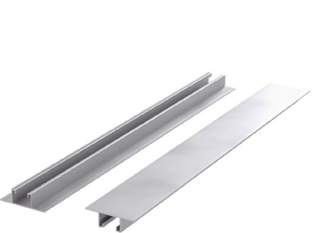 SUN-AGE SRL - USNP401A00-320 PROFILO FLAT ALLUMINIO H25 BARRA DA 3.20