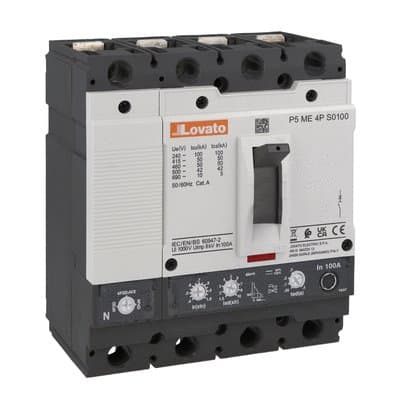 LOVATO - LOVP5ME4PS0250 INTERRUTTORE 4P 250A - ICU 50KA