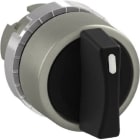 ABB SPA - ABBP9MSMZ3N 3 POS SELETTORE NERO AUTO-RETURN