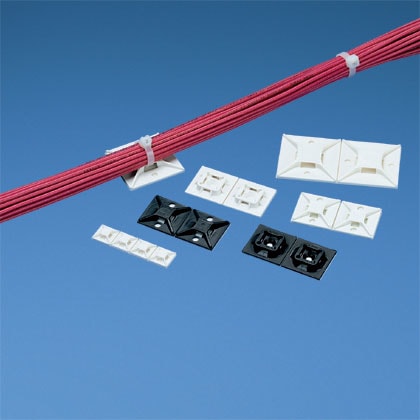 PANDUIT - PANABM1M-A-C SUPPORTO PER FASCETTE A 4 VIE CON ADESIV