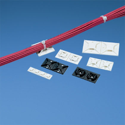 PANDUIT - PANABM2S-A-C SUPPORTO PER FASCETTE A 4 VIE CON ADESIV