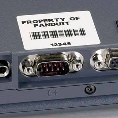 PANDUIT - PANC100X050YJC ETICHETTA BIANCA IN POLIESTERE, 500/CASS